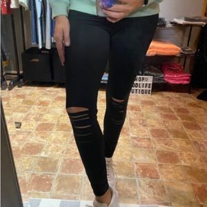 BOUTIQUE High Waist Cut-Out Leggings NEW!